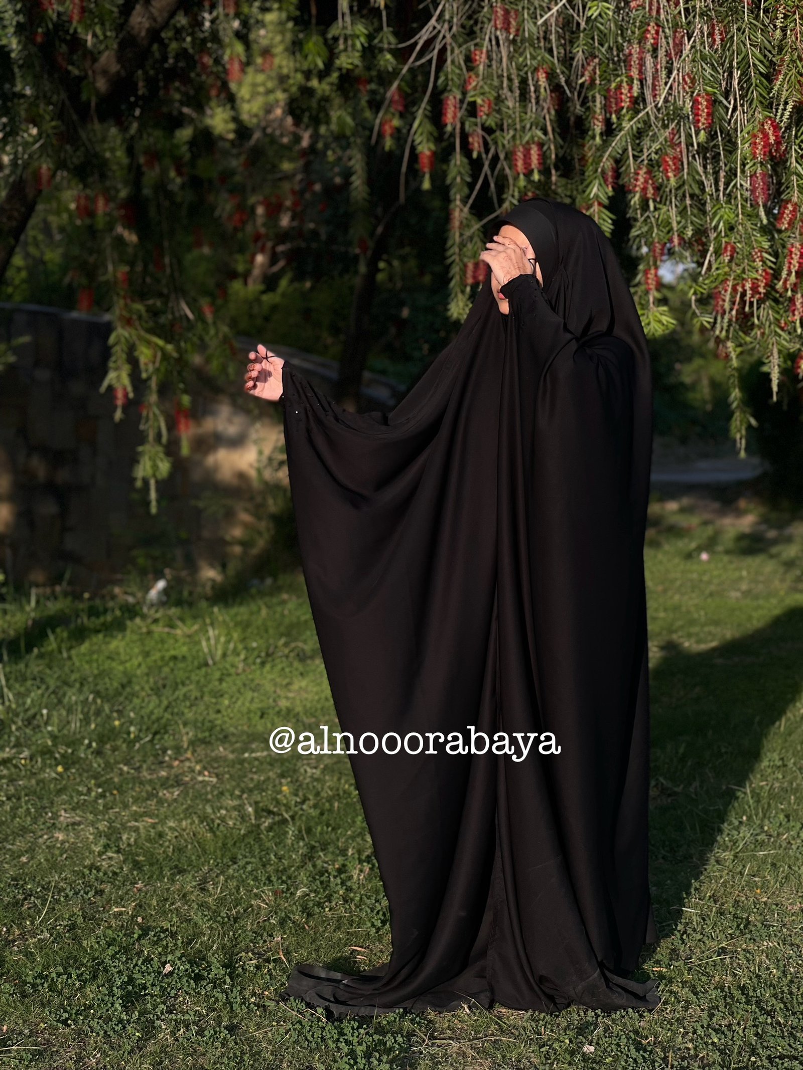 Pearl Rain Iranian Style Abaya
