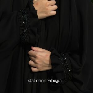 Glitter Lace Iranian Styled Abaya