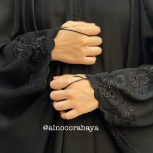 Petal Spark Iranian Styled Abaya