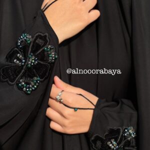 Beaded Blossom Iranian Styled Abaya