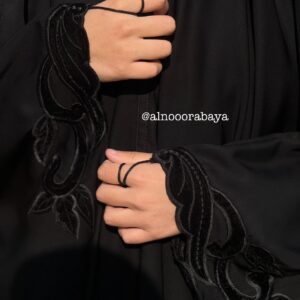 Velvet Wings Iranian Styled Abaya