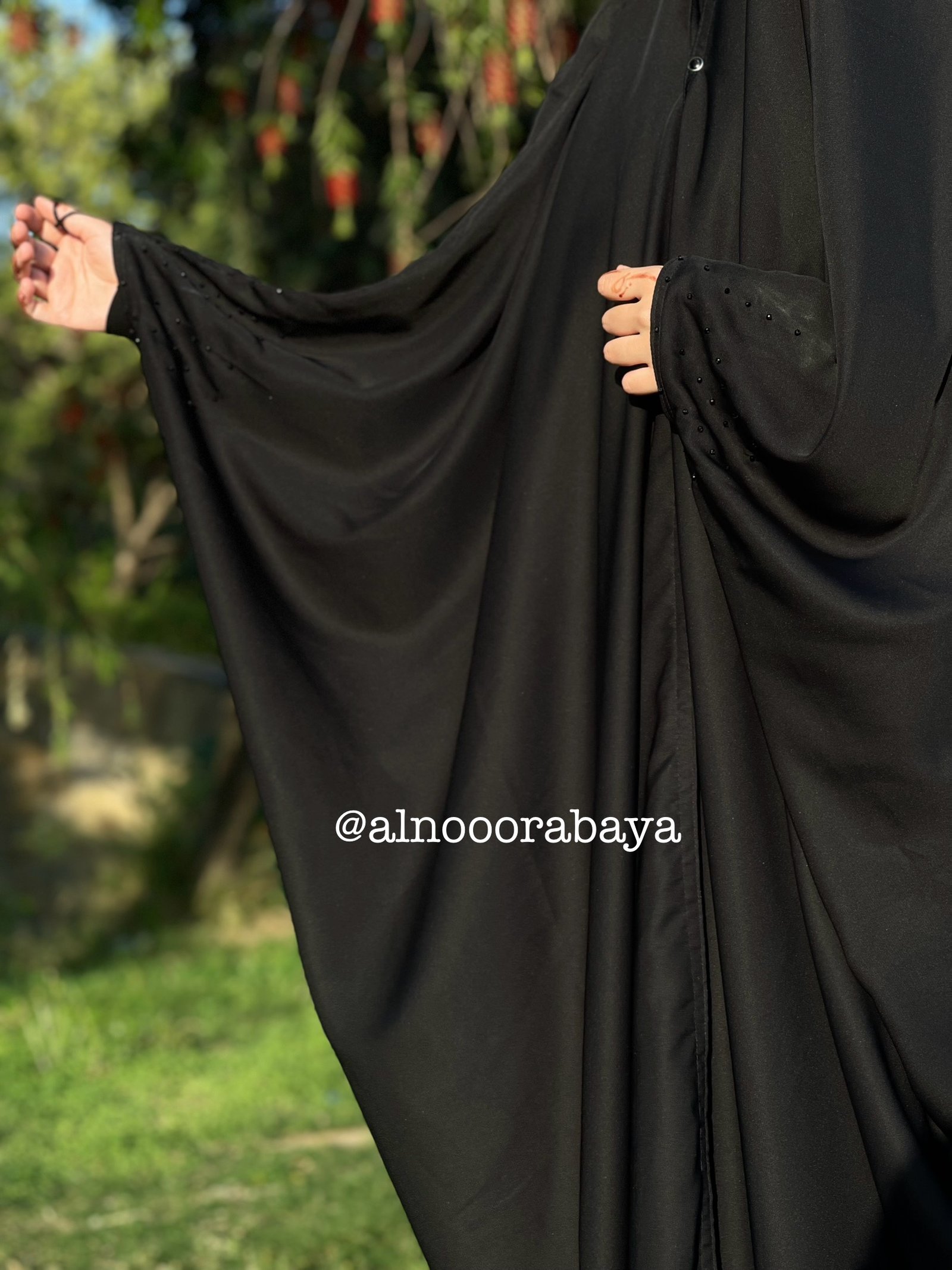 Pearl Rain Iranian Style Abaya