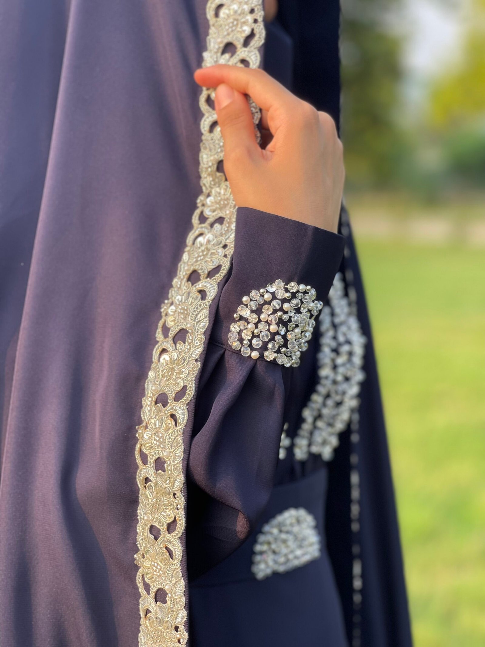 Royal Crystal Nikah suit