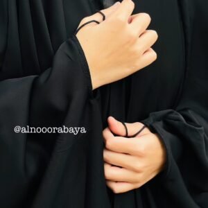 Simple Irani Abaya-with sleeves