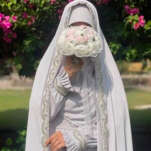 Lilac Pearl Luxe Nikah suit