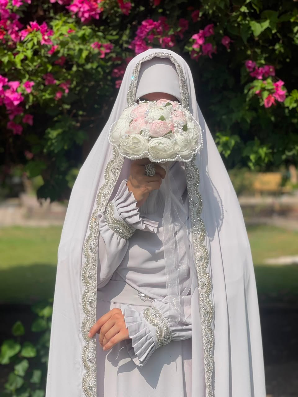 Lilac Pearl Luxe Nikah suit